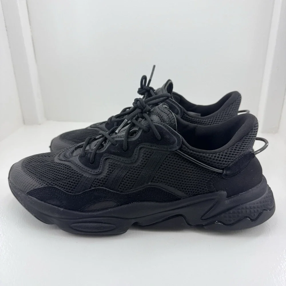 Adidas Originals Ozweego Mens 14 Black Reflective Running Shoes EE6999 Sneakers
